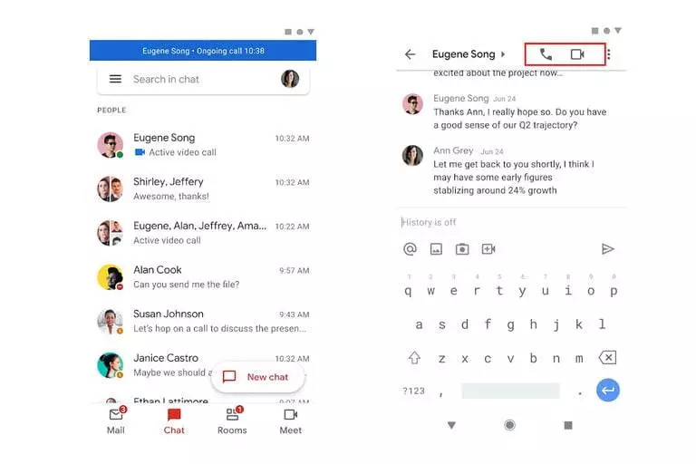 Google iti permite acum sa suni oamenii direct prin aplicatia Gmail • Refu Blog